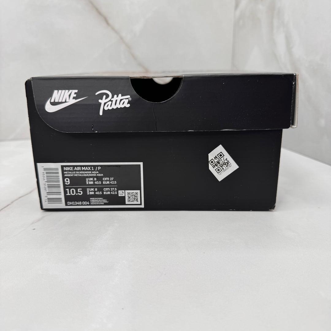 Nike Air Max 1 Patta Aqua 8UK