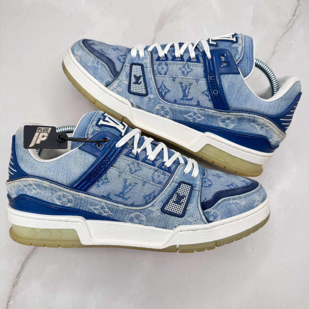 Louis Vuitton Trainers Denim LV7.5