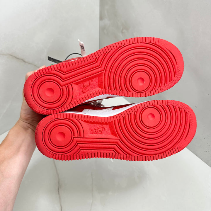 Louis Vuitton Air Force 1 Red LV7US (Fits 6.5UK/7UK)