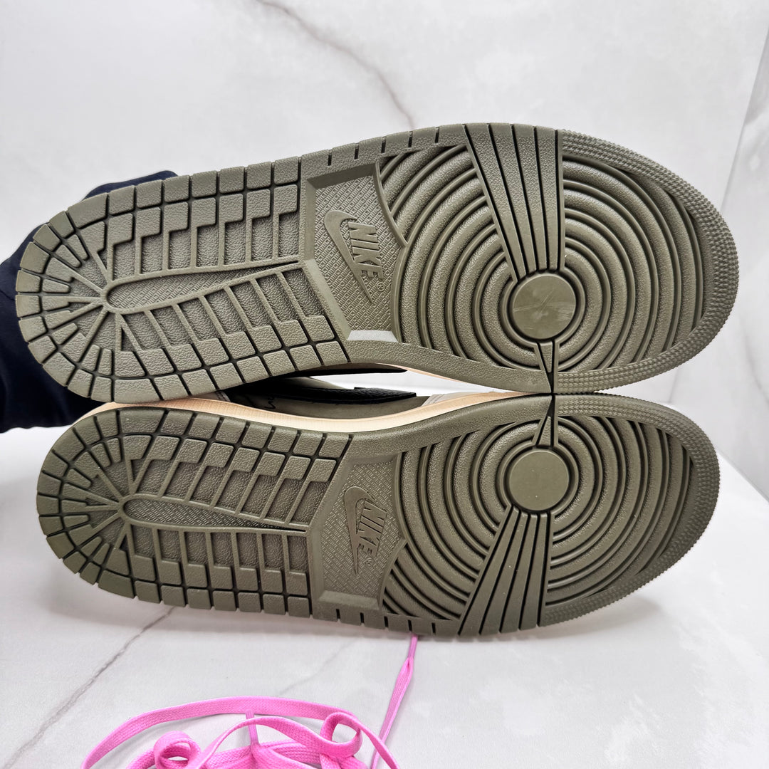 Jordan 1 Low Travis Scott Medium Olive 9UK
