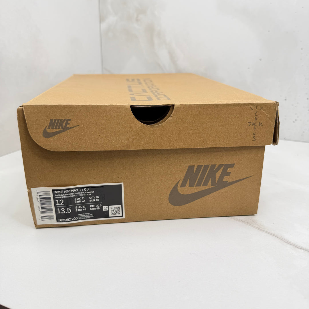 Nike Air Max 1 Travis Scott Baroque Brown 11UK (2544)
