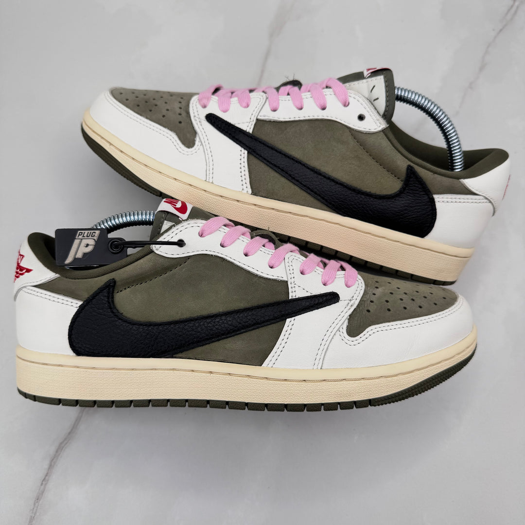Jordan 1 Low Travis Scott Medium Olive 8UK