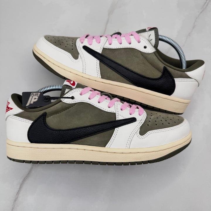 Jordan 1 Low Travis Scott Medium Olive 8UK