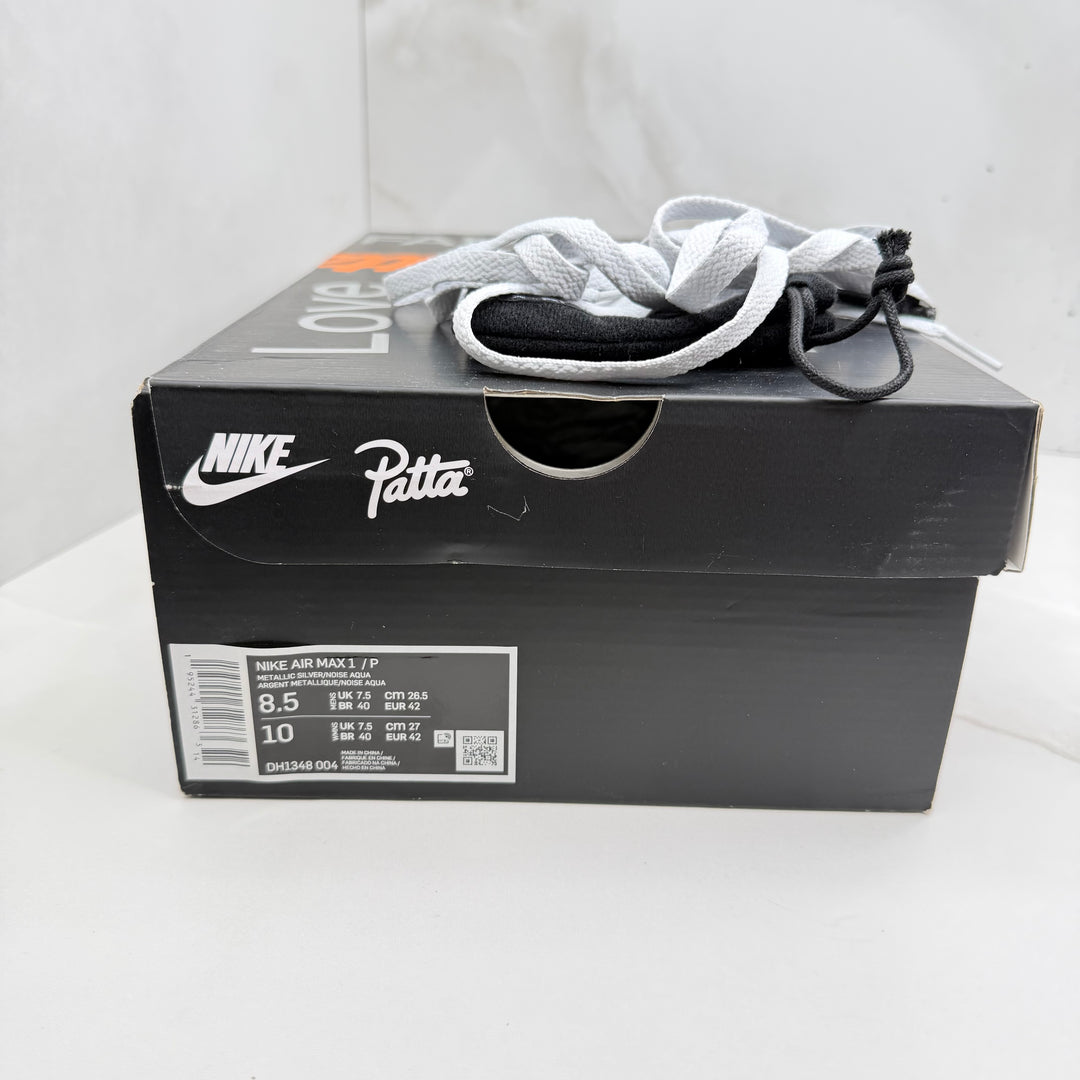 Nike Air Max 1 Patta Aqua 7.5UK