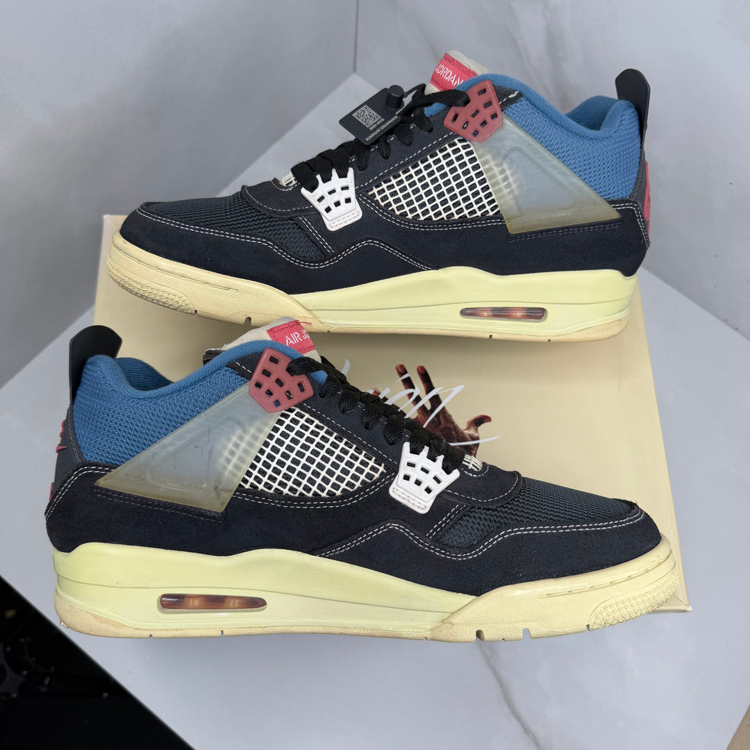 Jordan 4 Union off noir 10UK