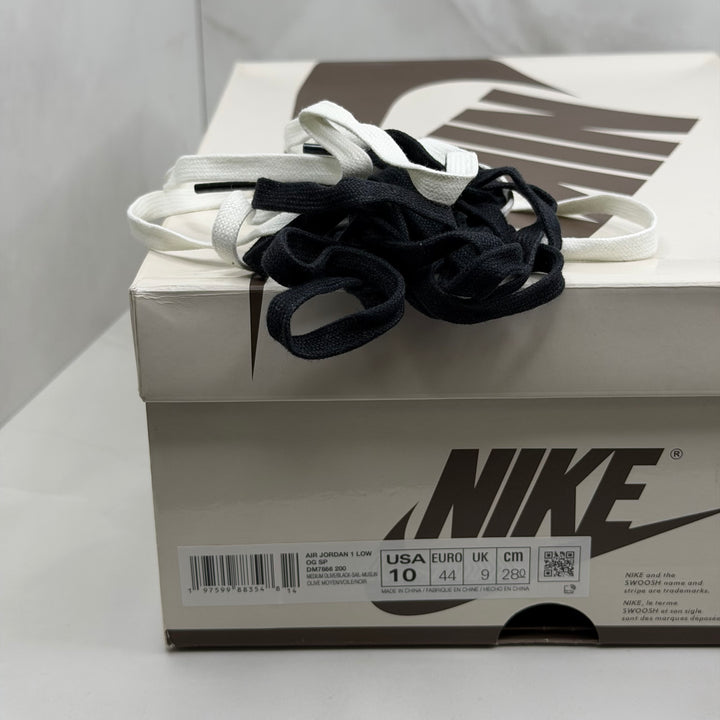 Jordan 1 Low Travis Scott Medium Olive 9UK (2205)
