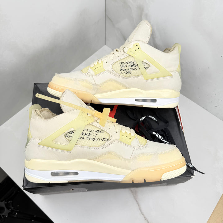 Jordan 4 Off White Sail 9.5UK