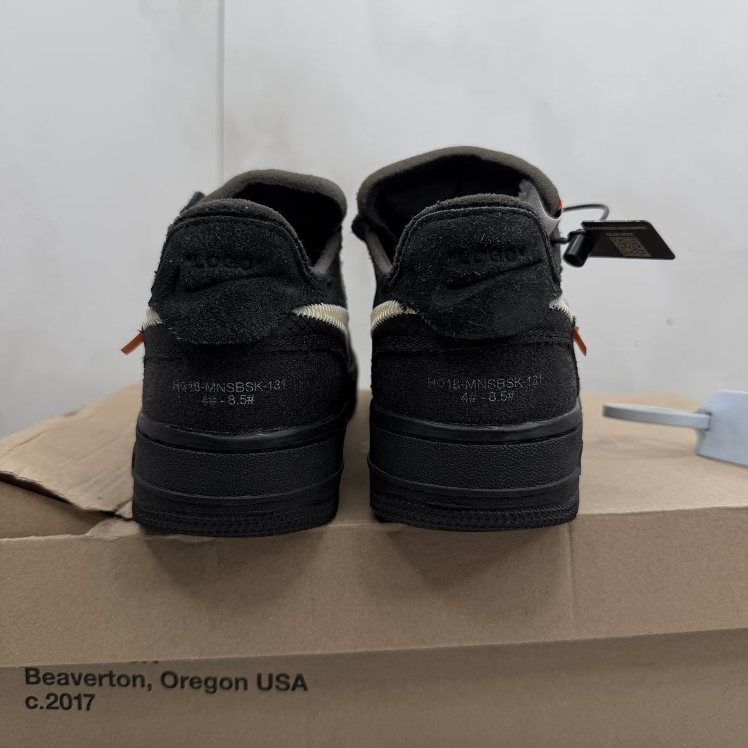 Nike Air Force 1 Off White Black 5UK (2560)