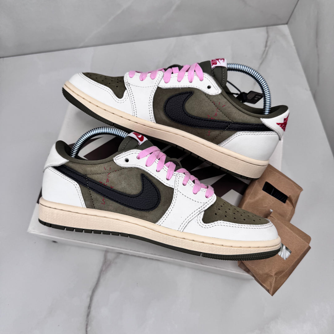 Jordan 1 Low Travis Scott Medium Olive 6UK