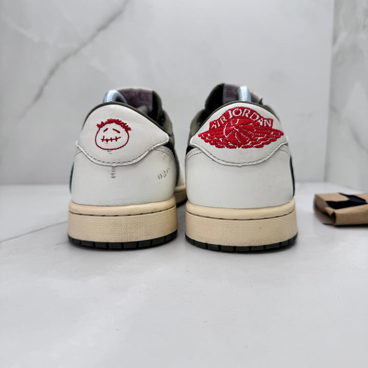 Jordan 1 Low Travis Scott Medium Olive 7.5UK