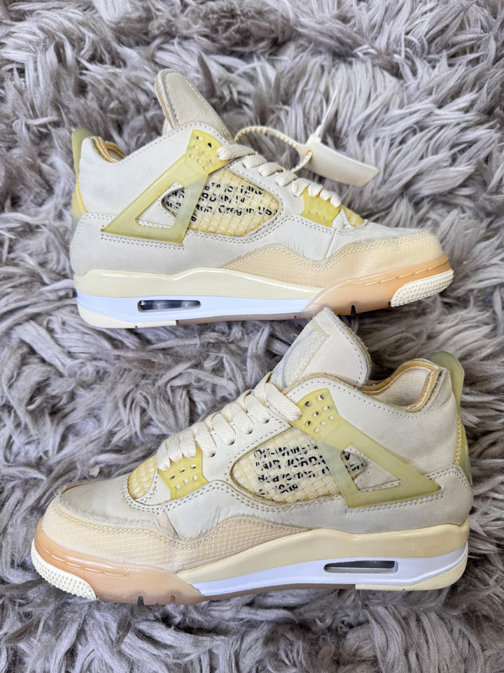 Jordan 4 off white Sail 4UK