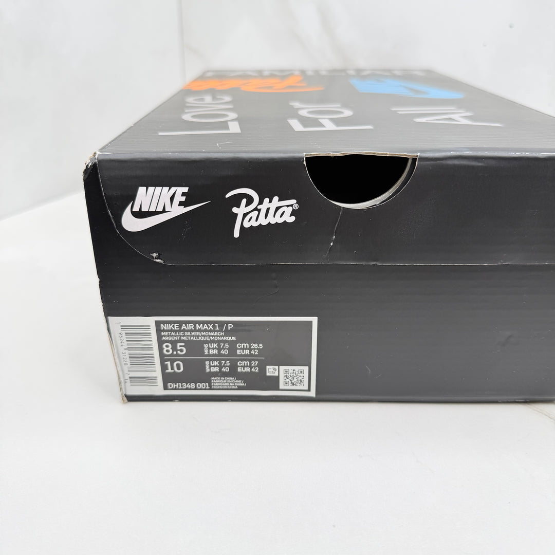 Nike Air Max 1 Patta Monarch 7.5UK
