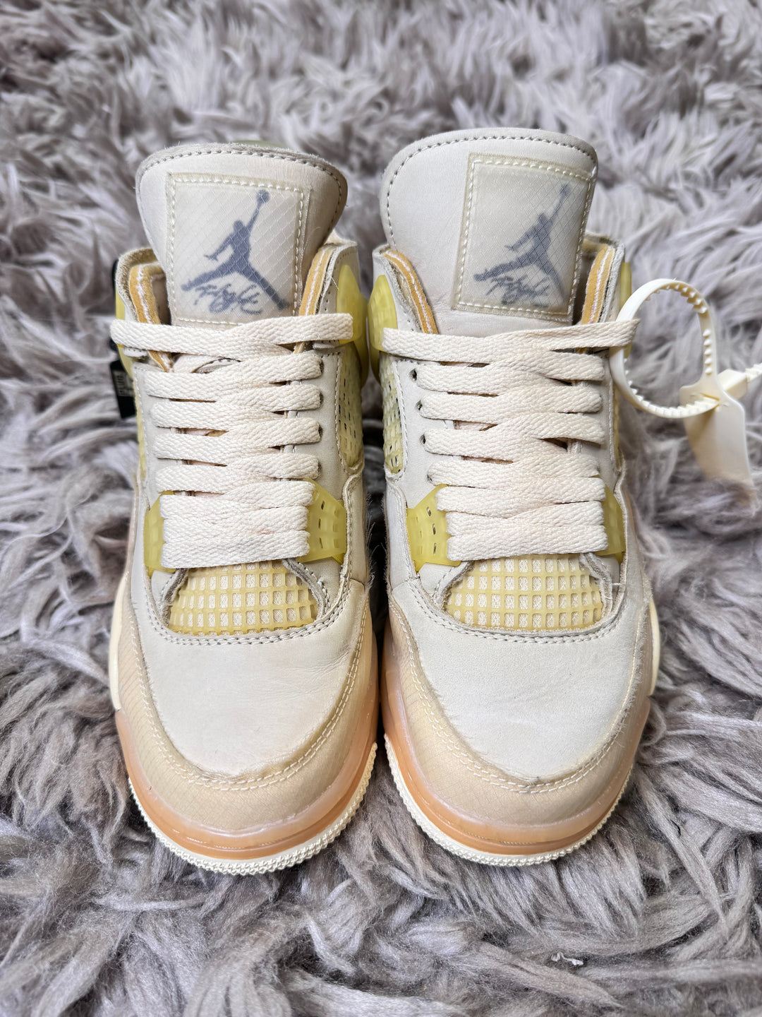 Jordan 4 off white Sail 4UK