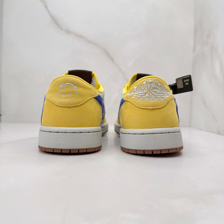 Jordan 1 Low Travis Scott Canary 6.5UK