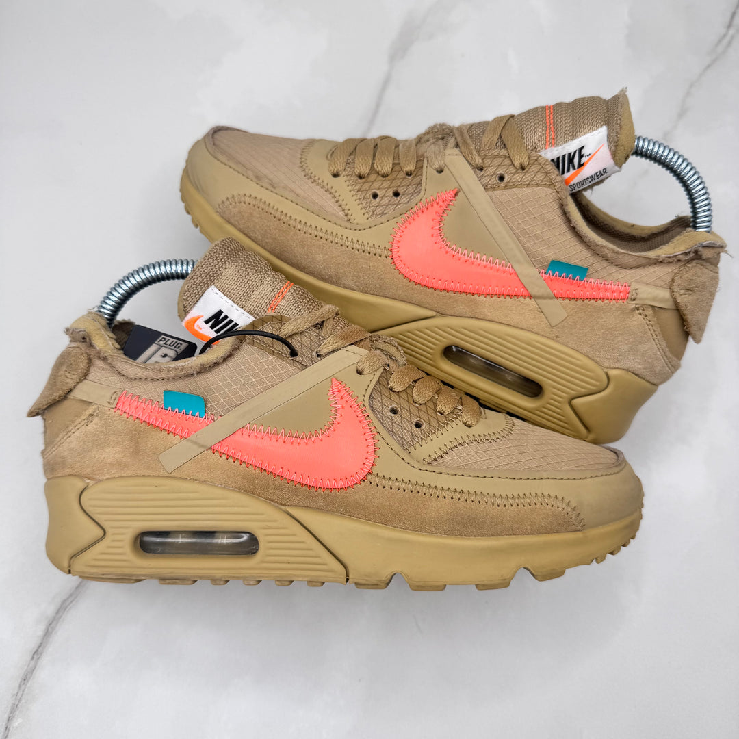 Nike Off White Air Max 90 Desert Ore 5.5UK