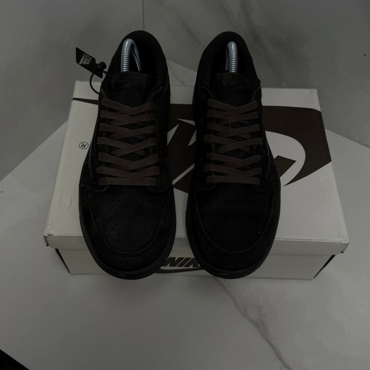 Jordan 1 Low Travis Scott Velvet Brown 7UK