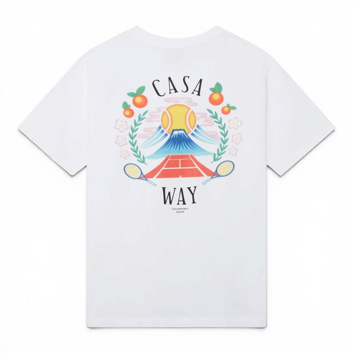 Casablanca Casa Way Mountain White T-shirt