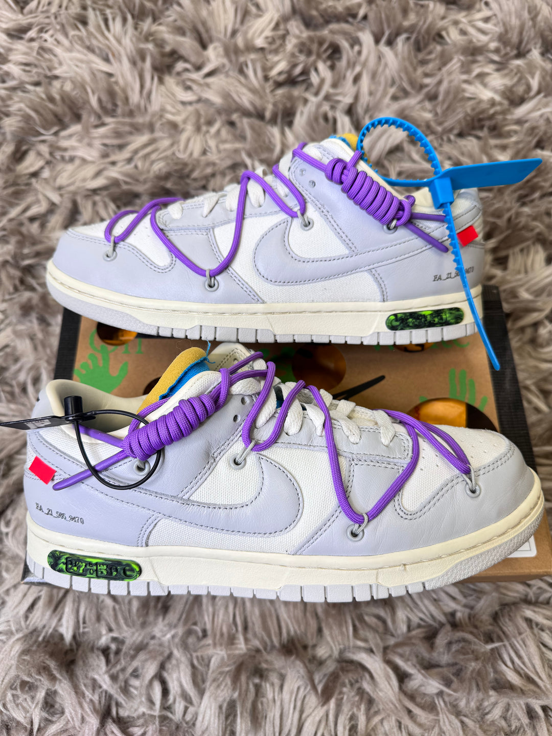 Nike off white dunk lot 47 7.5UK