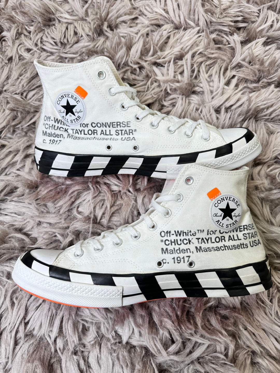 Off white chuck taylor 12UK