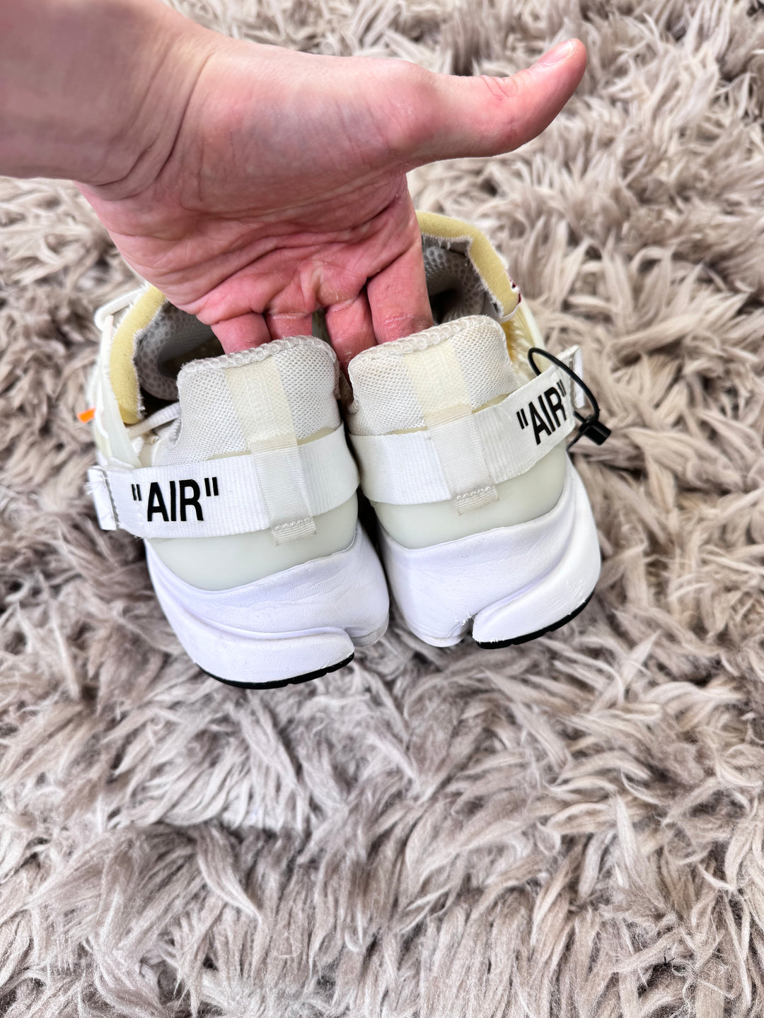 Nike off white presto white 10UK