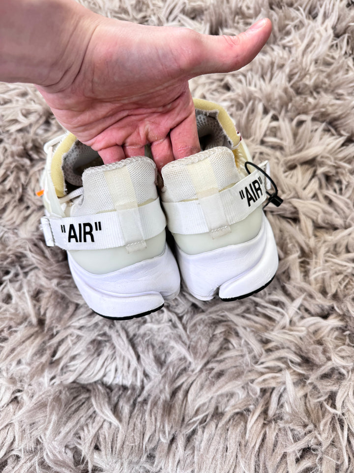 Nike off white presto white 10UK