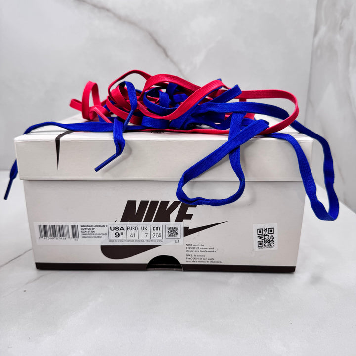 Jordan 1 Low Travis Scott Canary Yellow 7UK