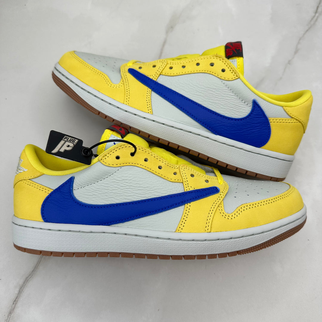 Jordan 1 Low Travis Scott Canary (Brand New) 8UK