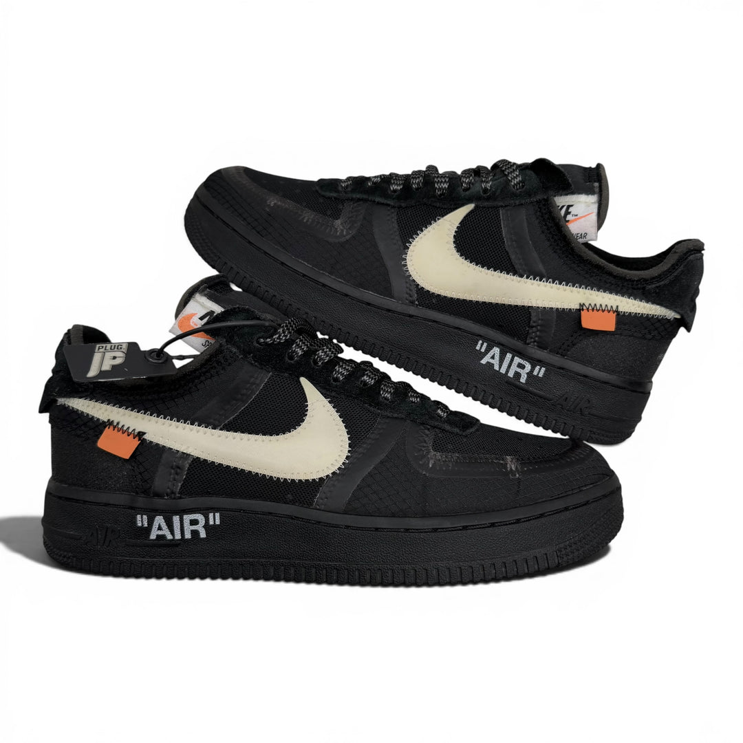 Nike Air Force 1 Off White Black 5UK (2560)