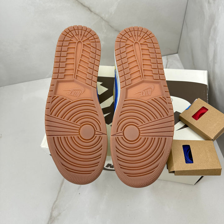 Jordan 1 Low Travis Scott Canary (Brand New) 8UK