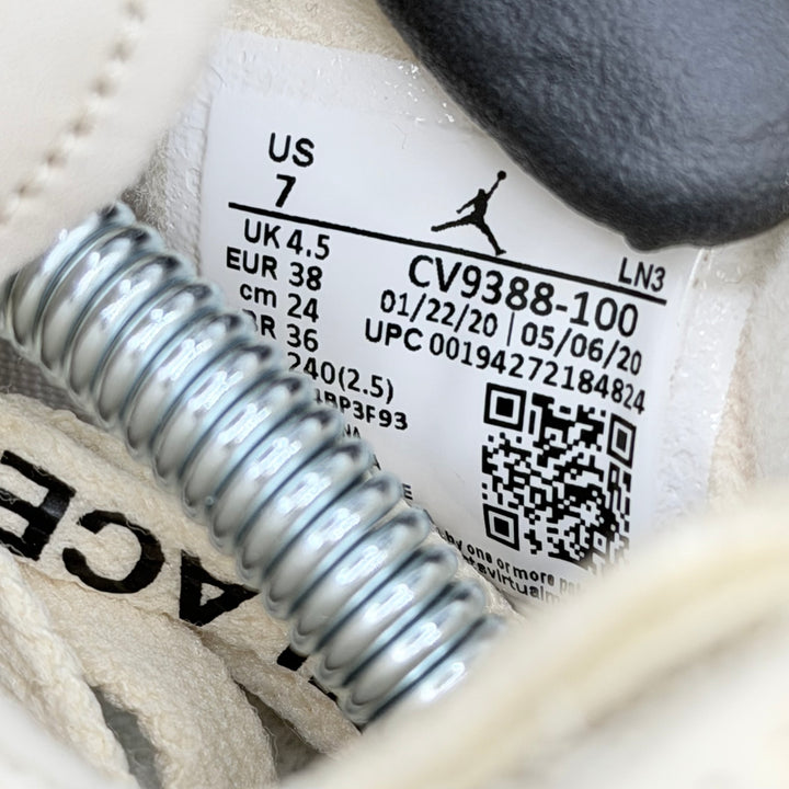 Jordan 4 Off White Sail 4.5UK