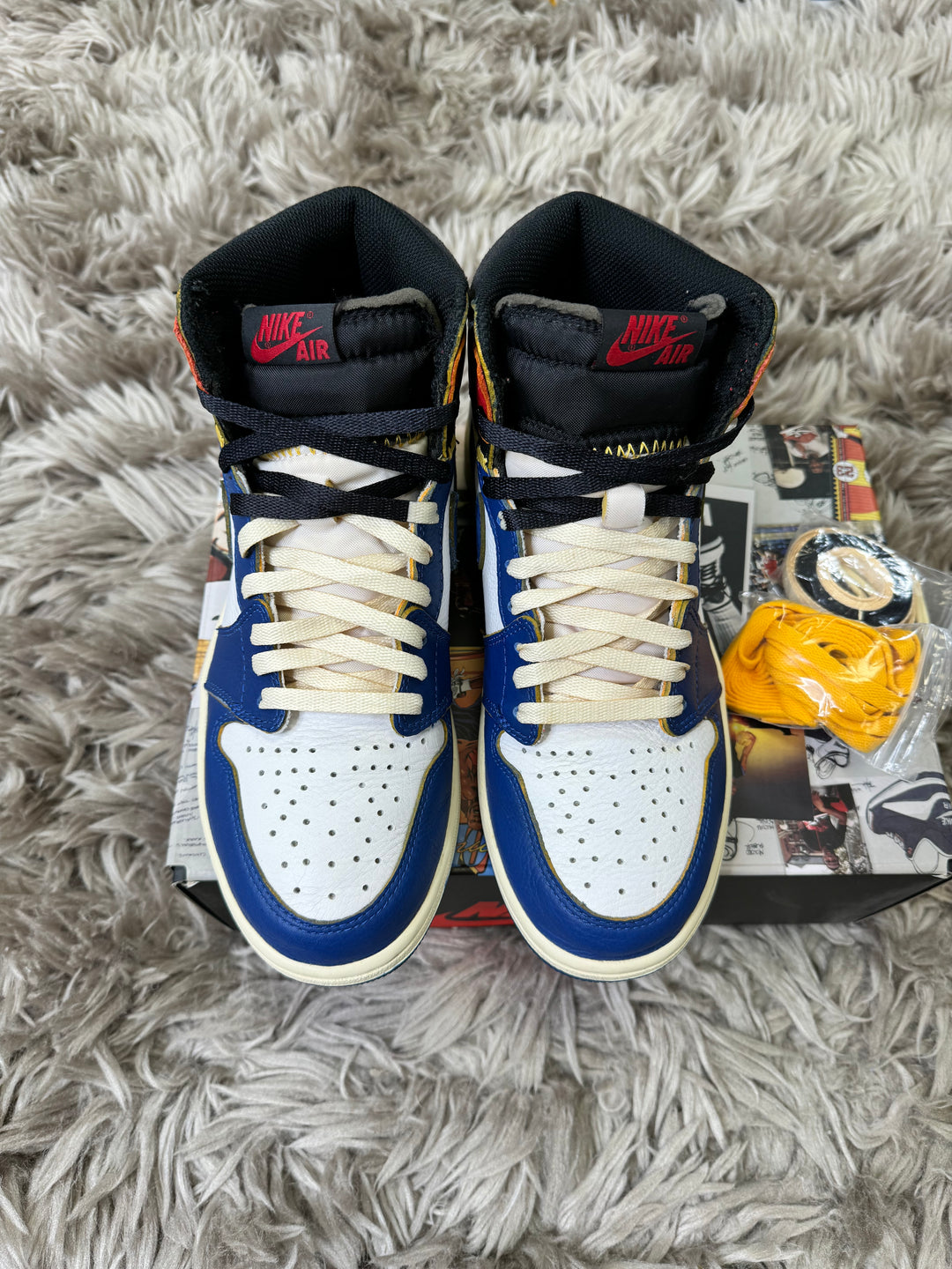 Jordan 1 High union blue storm 7.5UK