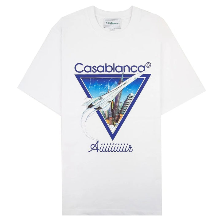 Casablanca White AIIIIIIIIIR T-shirt (C8)