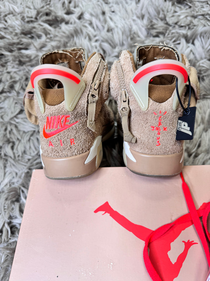 Jordan 6 Travis Scott khaki 6UK