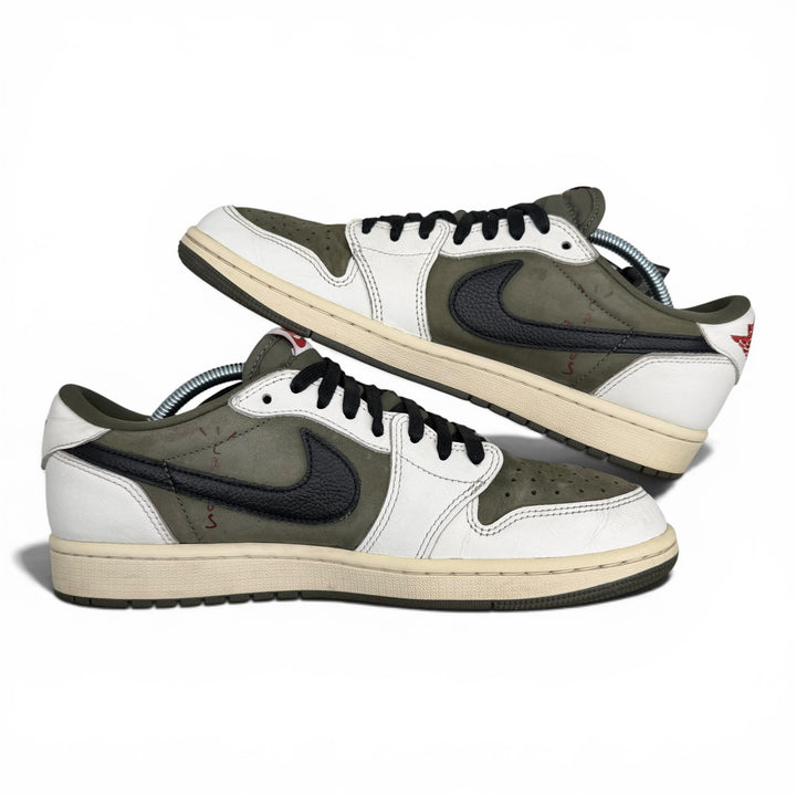 Jordan 1 Low Travis Scott Medium Olive 8.5UK (2695)