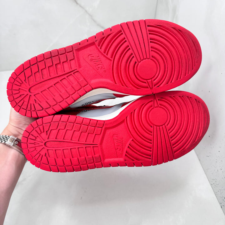 Nike Off White Dunk Uni Red 9.5UK