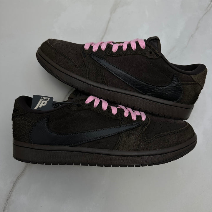 Jordan 1 Low Travis Scott Velvet 7UK