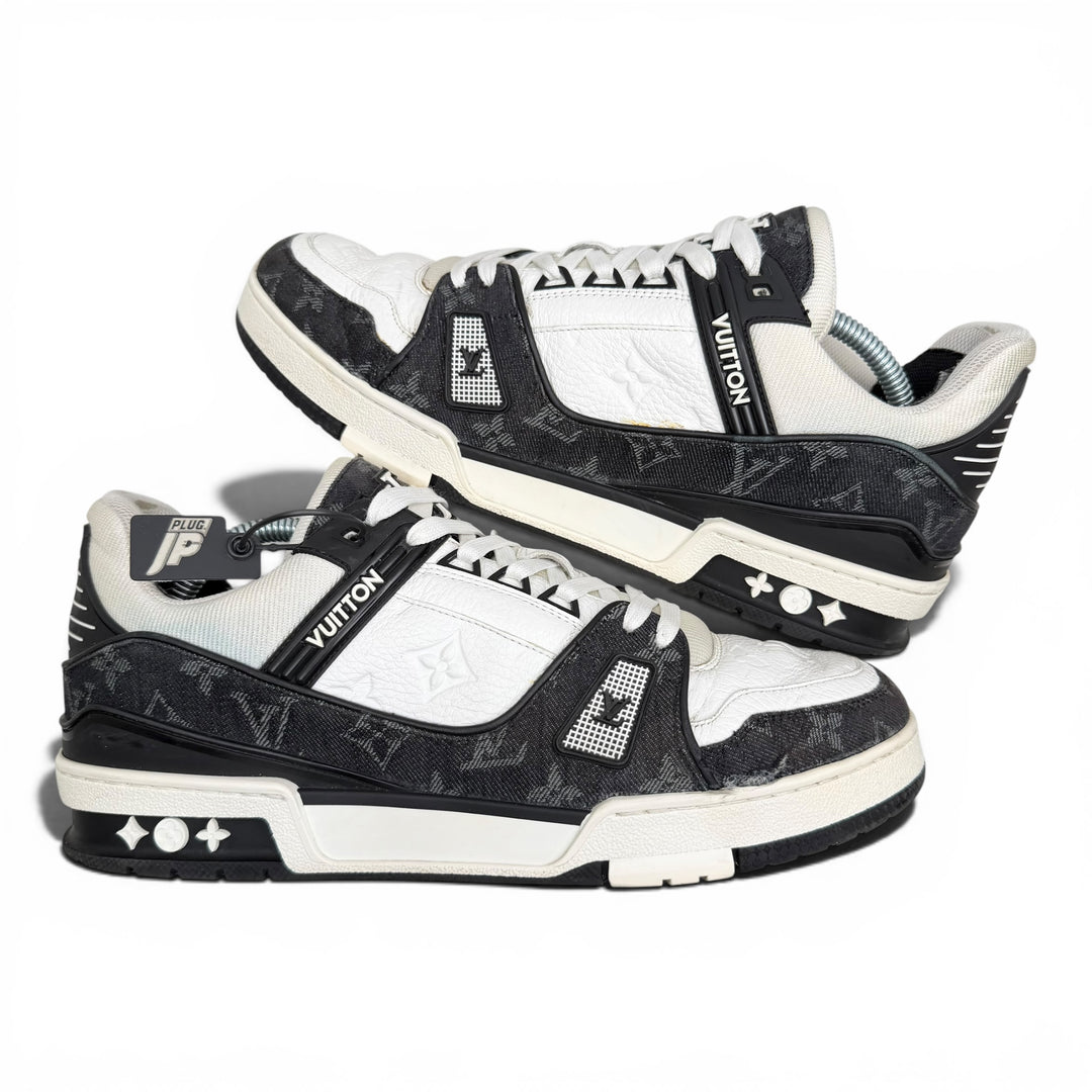 Louis Vuitton Trainers Black LV8 (Fits 8.5UK)