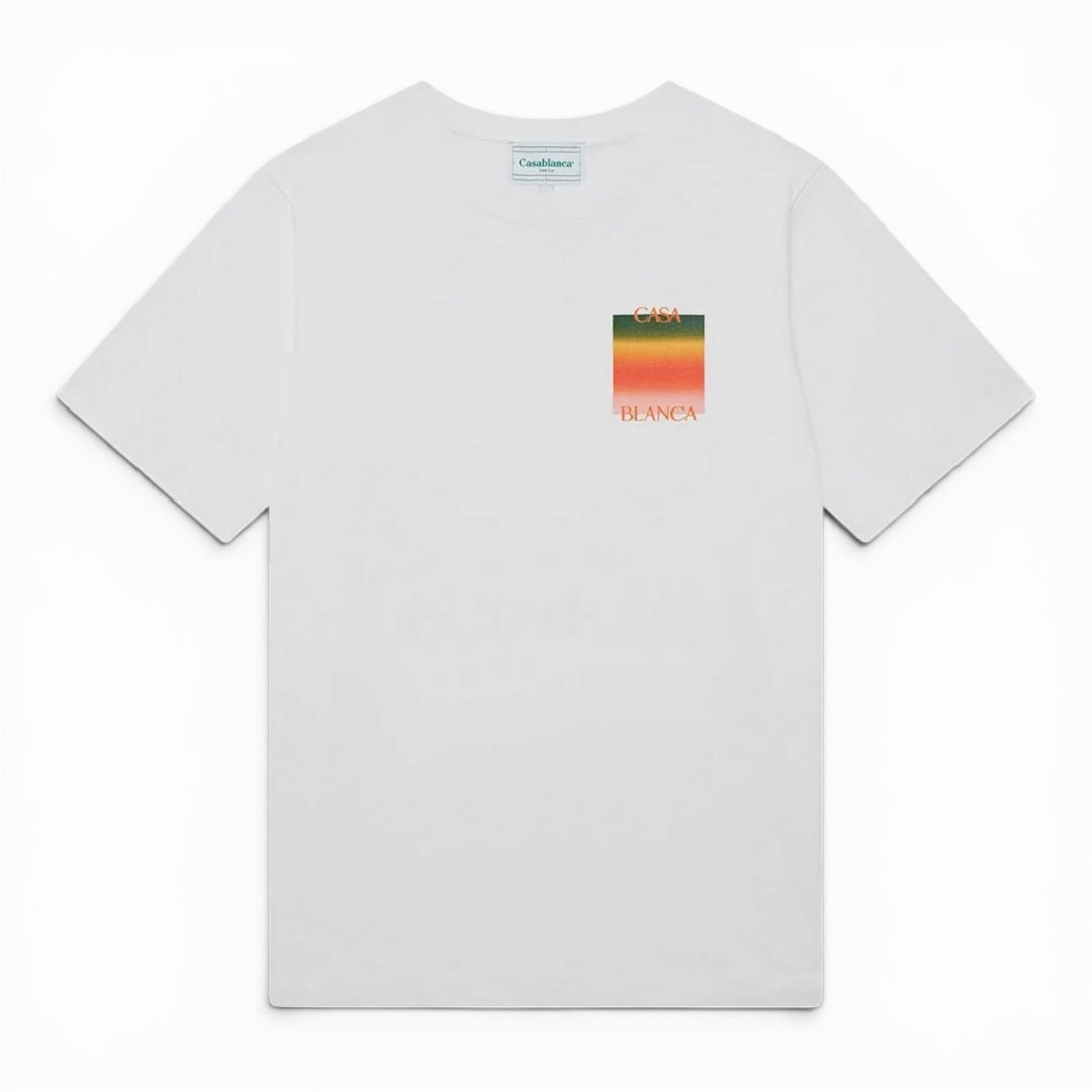 Casablanca Gradient White T-shirt