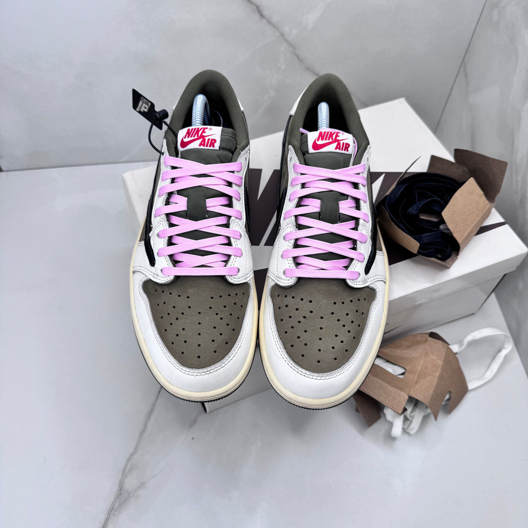 Jordan 1 Low Travis Scott Medium Olive 7.5UK