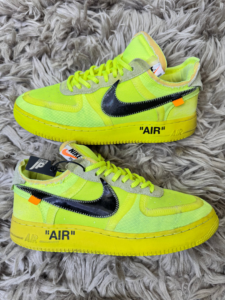 Nike AF1 off white volt 9UK