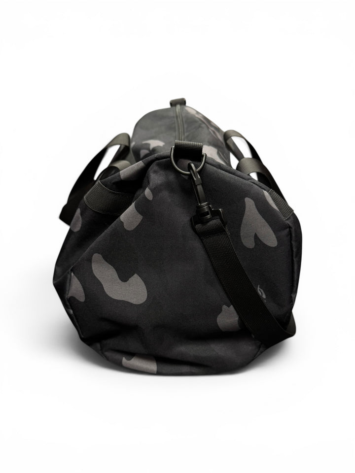 BAPE Black Camo Travel Duffle Bag With Cross Body Strap brand new