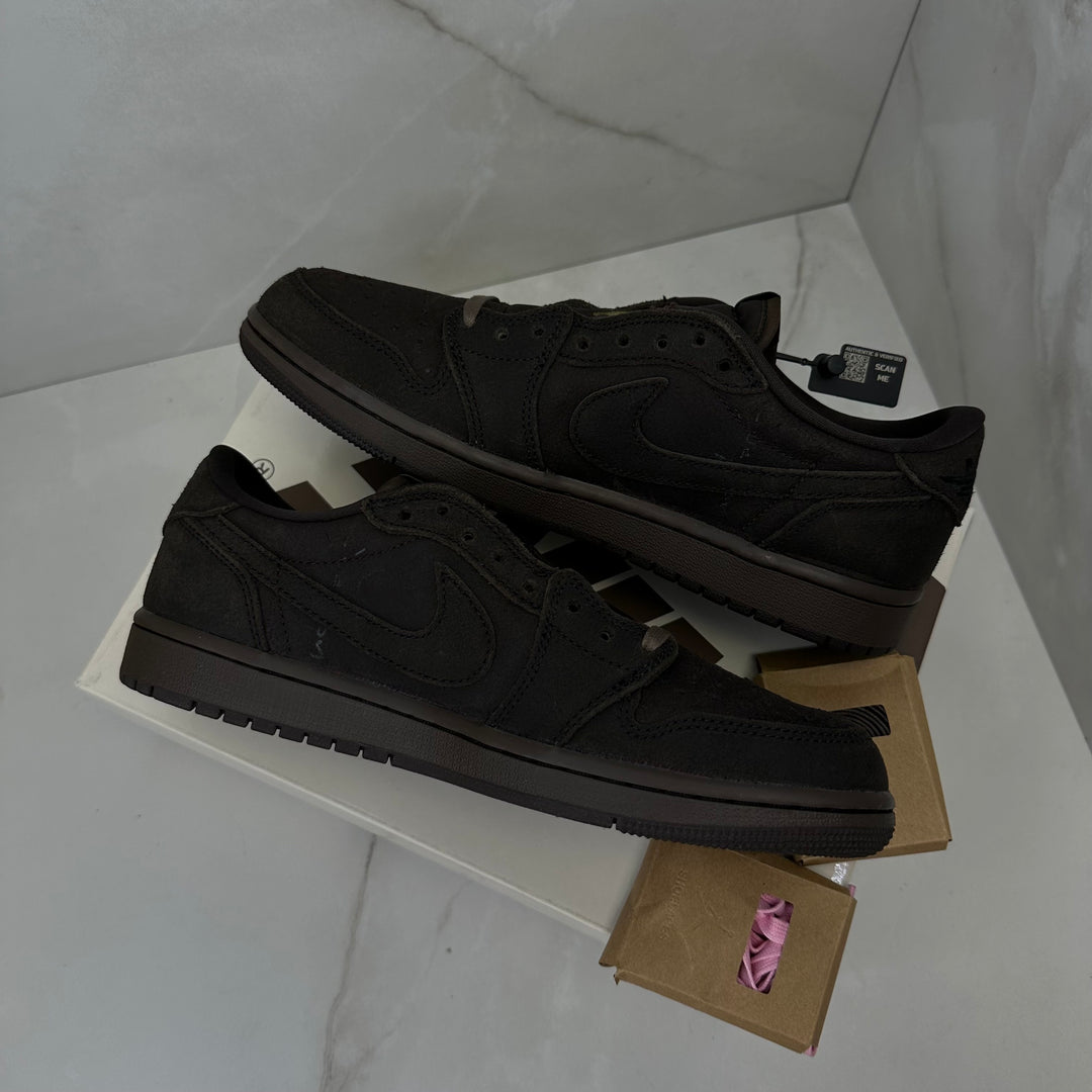 Jordan 1 Low Travis Scott Velvet Brown (Brand New) 9.5UK