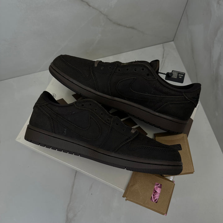 Jordan 1 Low Travis Scott Velvet Brown (Brand New) 9.5UK