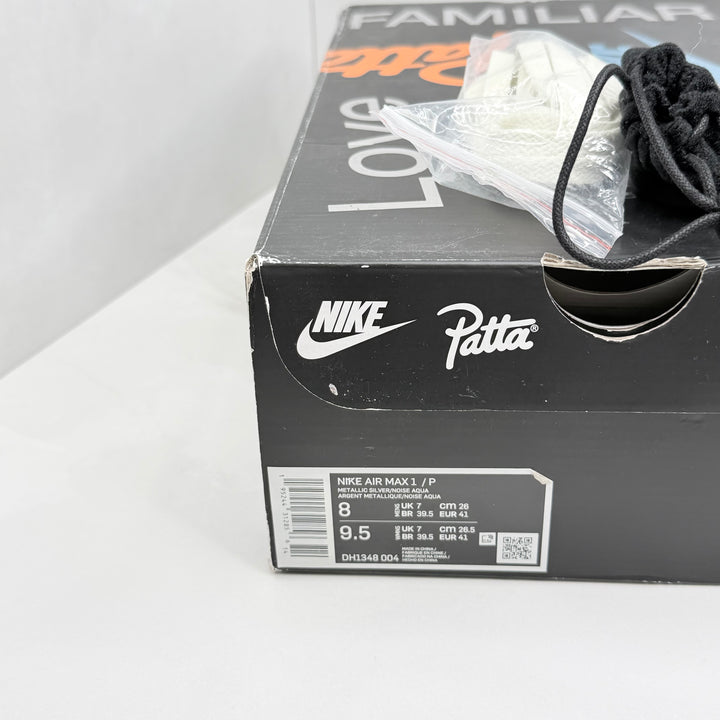 Nike Air Max 1 Patta Aqua 7UK (2311)