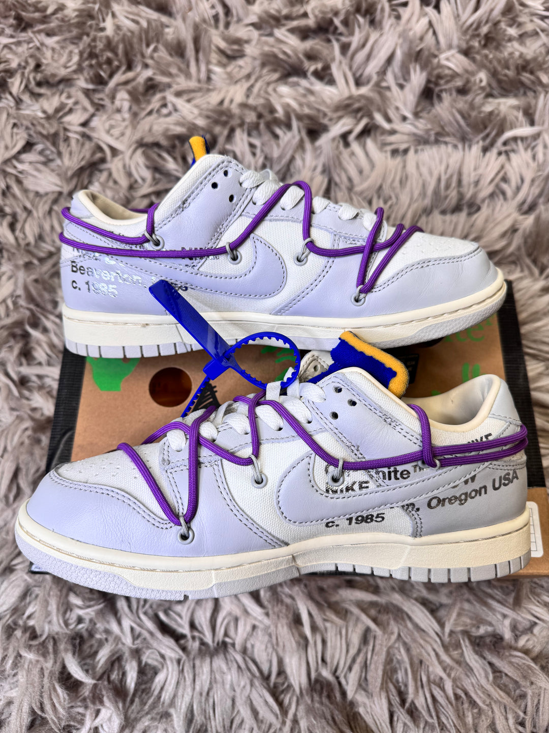 Nike off white dunk lot 48 6.5UK