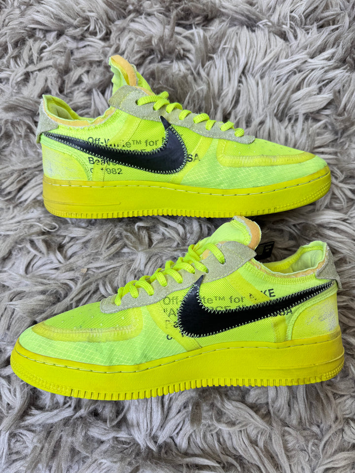 Nike AF1 off white volt 9UK