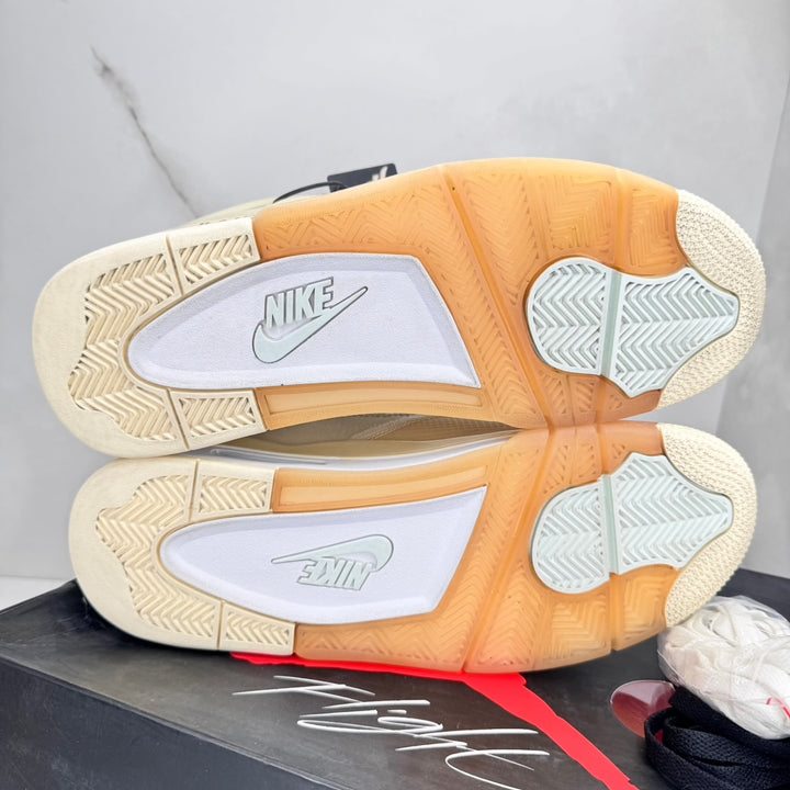 Jordan 4 Off White Sail 9UK