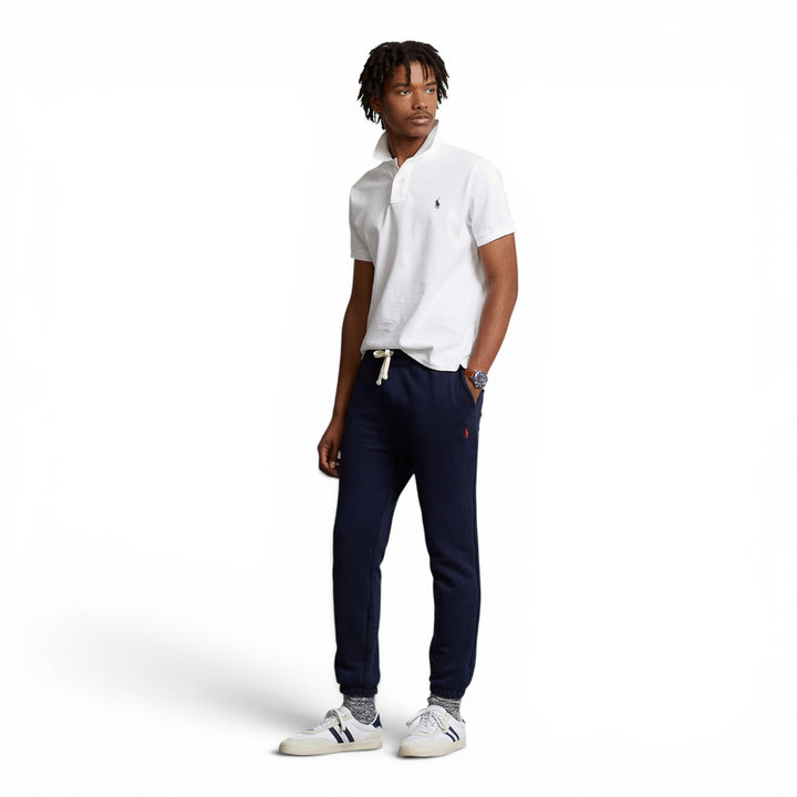 Ralph Lauren White Slim Fit Mesh Polo Shirt