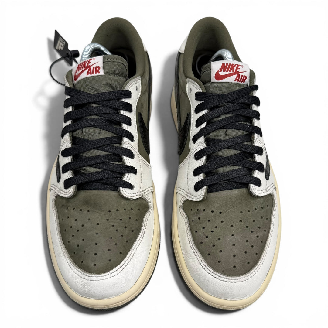 Jordan 1 Low Travis Scott Medium Olive 8.5UK (2695)
