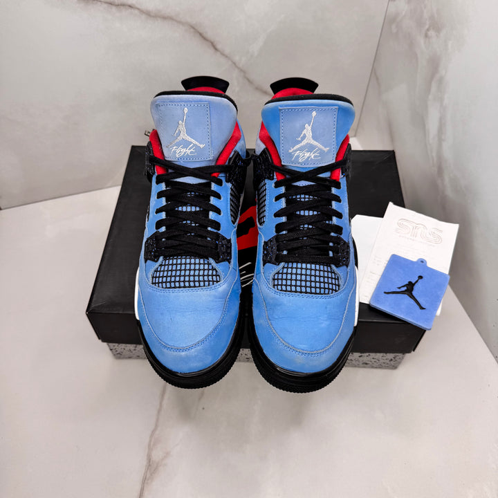 Jordan 4 Travis Scott Cactus Jack 9UK